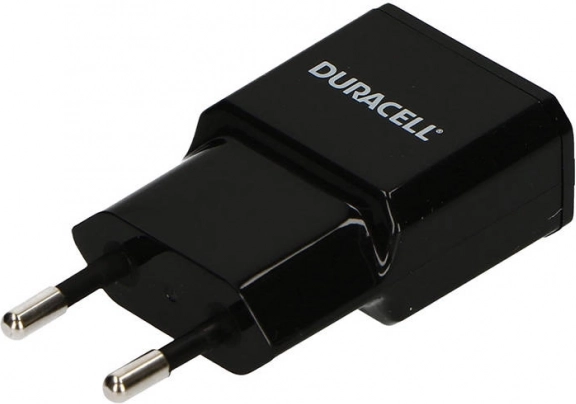 Caricabatterie di rete Duracell USB 2,4 A nero