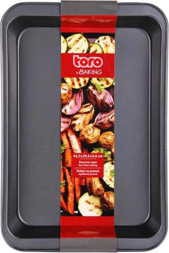 Toro bradepande i kulstofstål med non-stick belægning 42 × 29 × 5,5 cm