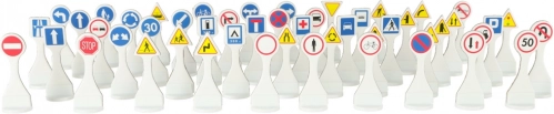 PEXI Traffic Signs – educational set of the 50 most well-known signs