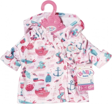 Bathrobe for BABY born Dolls 43 cm