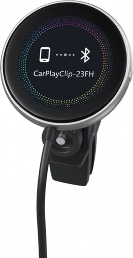 Ottocast N91-C wireless CarPlay adapter with clip and fragrance diffuser