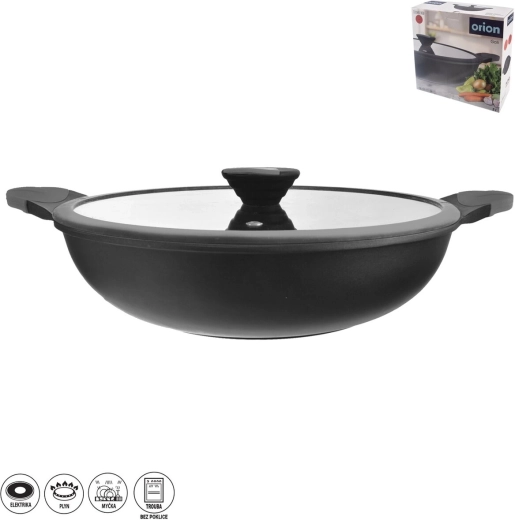 Casserole Gali 5 l avec couvercle en verre