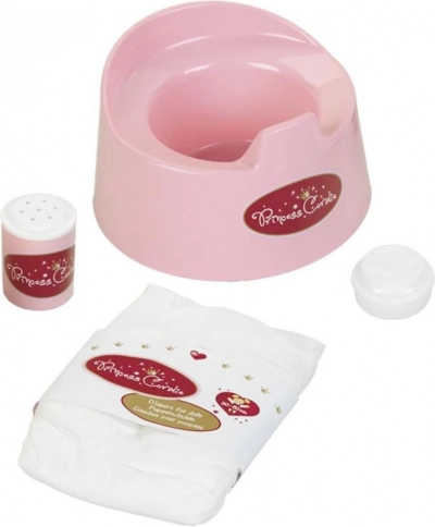 Potty with Accessories for Princess Coralie Dolls