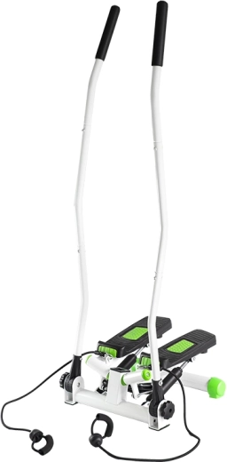 Twist stepper with resistance bands and handles HMS (green)