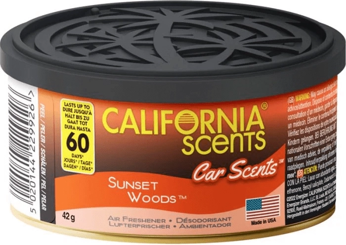 Profumatore per auto California Scents Sunset Woods