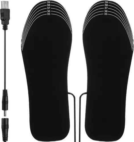 Heated Insoles for Shoes USB Size 35-40