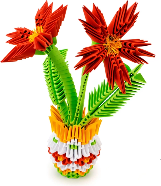 Origami 3D Flowers PEXI – creative paper set
