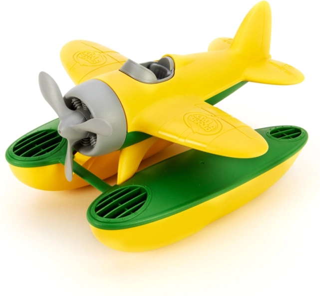 Yellow Seaplane Green Toys