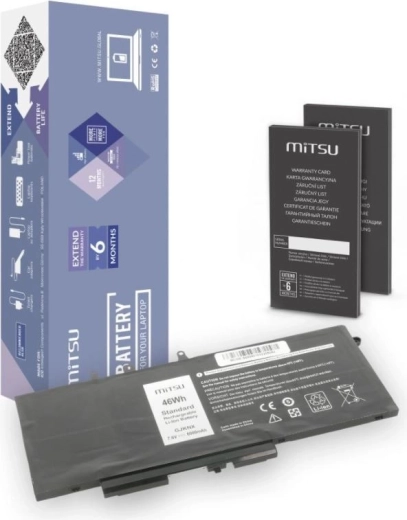 Baterie do Dell Latitude 5490, 5590 6000 mAh