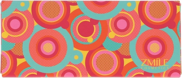 Darilni kozmetični set pop art circles znamke ZMILE COSMETICS