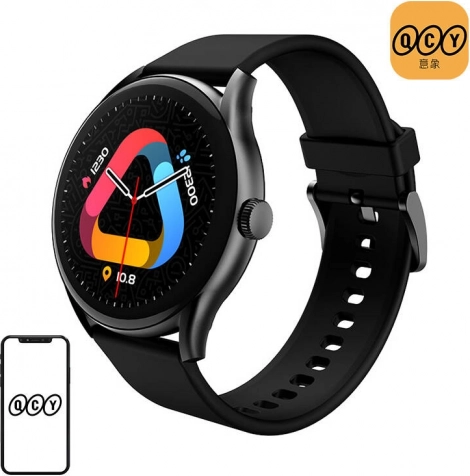 Chytré hodinky QCY Watch GT černé