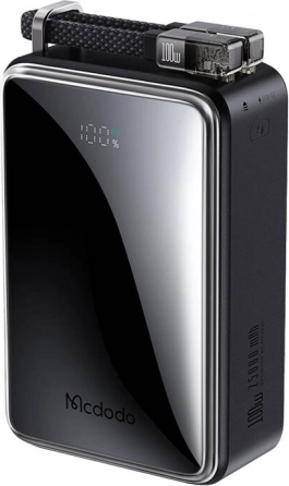 MCDODO 100W 25000 mAh Power Bank with Digital Display (Black)