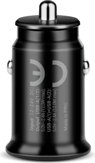 Due porte USB‑A per la ricarica simultanea