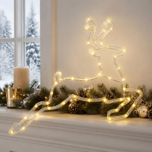Eye-catching illuminated decoration