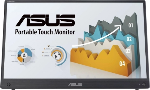 Monitor portatile touch 16" FHD IPS con USB‑C e micro‑HDMI