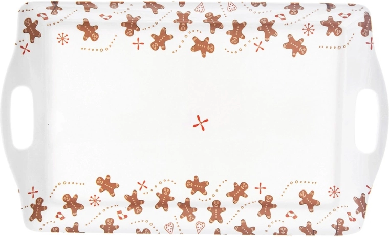 Stylish gingerbread motif for a festive atmosphere