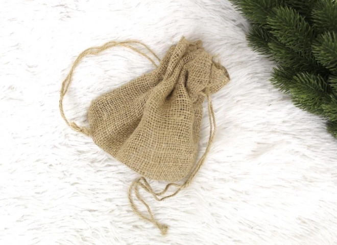 Jute pouch 22 × 17 cm natural