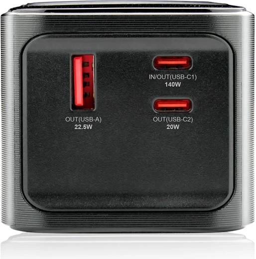 USB‑C up to 140 W without compromise