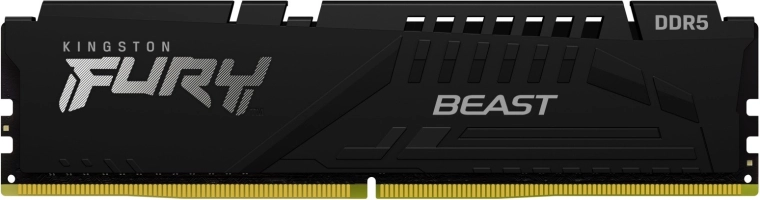 Memoria Kingston Fury Beast DDR5 32GB 6000MHz CL30 EXPO, nero