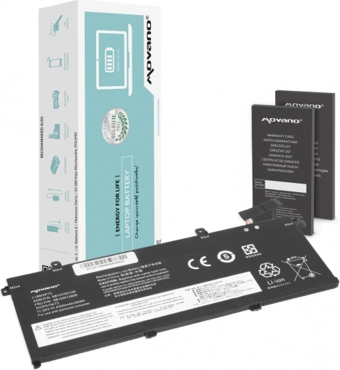 Batteria Movano L18M3P73 per Lenovo ThinkPad T490/T495/P43s/P14s 50 Wh