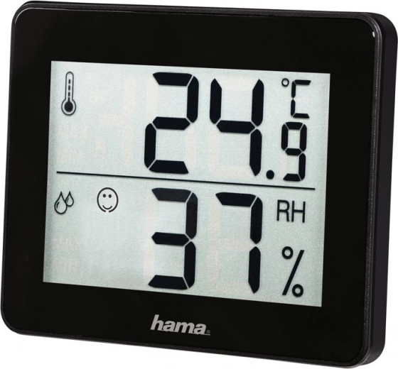 Termometro e igrometro digitale Hama TH‑1130, nero