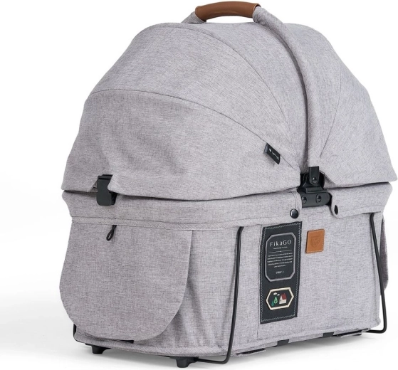 Trasportino per cani e gatti FIKAGO SWAY2 Grey Husky