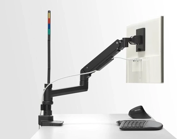 gas spring for smooth, effortless movement