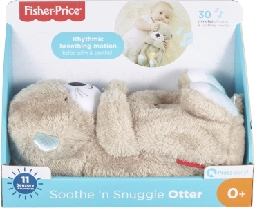 Soothing plush otter with breathing FISHER‑PRICE
