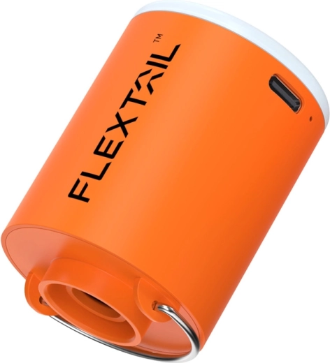 Flextail Tiny Pump X pompe sans fil portable avec lampe (orange)