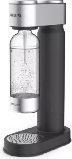 Philips GoZero Sparkling Water Maker, Black Inox
