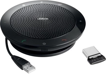 Jabra Speak 510+ wireless conference speaker with Bluetooth and USB