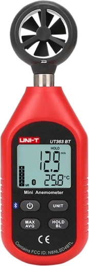 Uni-T UT363BT Mini Anemometer with Bluetooth