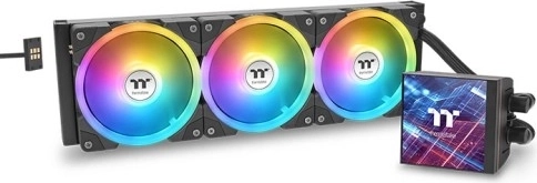Raffreddamento a liquido AIO MAGFloe 360 Ultra ARGB con display LCD