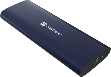 Box esterno in alluminio Natec Rhino M.2 NVMe Lite per SSD M.2 NVMe con USB‑C 3.2