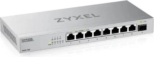 Zyxel XMG-108 switch 2,5G a 8 porte con uplink 10G SFP+