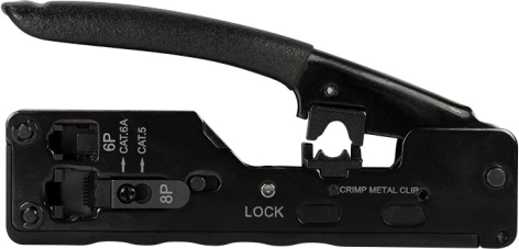 Crimping Pliers for RJ11/RJ12 and RJ45 Connectors CAT5e/CAT6/CAT6a/CAT7