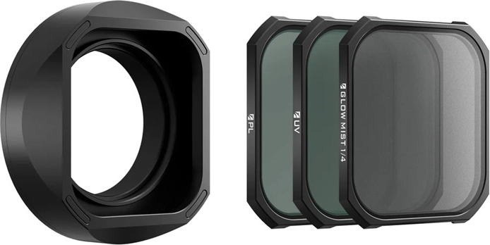 Solblænde med magnetiske filtre til FUJI XF 23 mm F2.8 (sort) – Freewell