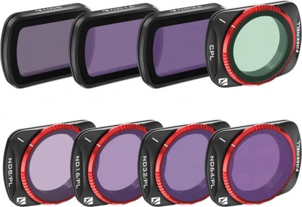 Szűrőkészlet DJI Osmo Pocket 3-hoz a Freewell-től