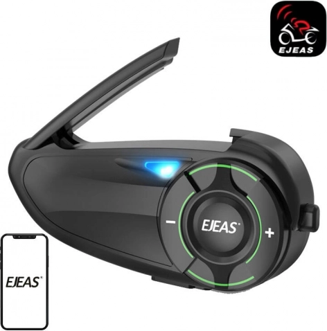 EJEAS Q8 motorcycle intercom with mesh communication and IP67