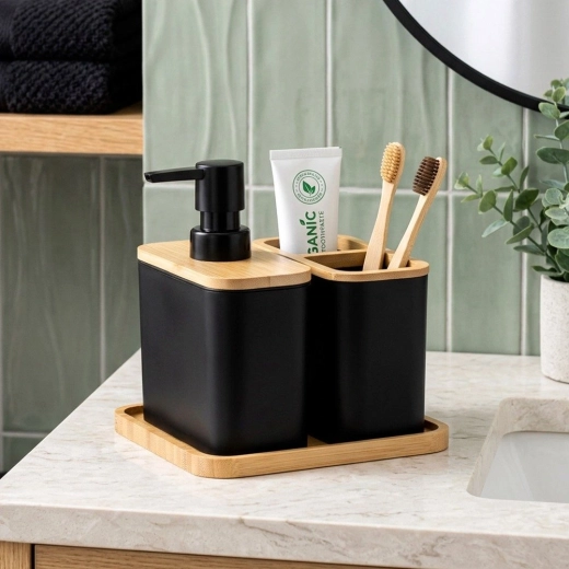 3 pezzi per l’ordine al lavabo