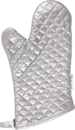 Resistente finitura argentata che respinge lo sporco