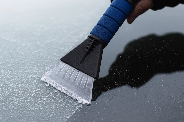 Doppia azione su ghiaccio e brina