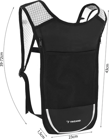 Breathable back and comfortable adjustable straps