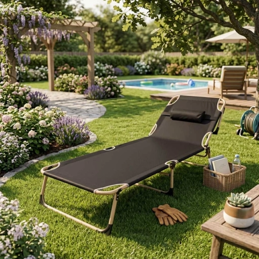 Confort dans le jardin comme en déplacement
