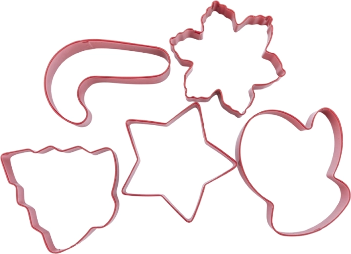 Lot de 6 emporte-pièces de Noël en acier inoxydable pour biscuits