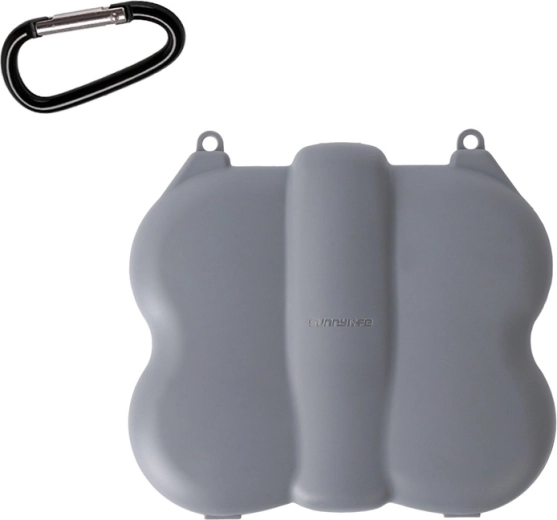 Custodia Sunnylife mini con moschettone per DJI Neo 2 grigia
