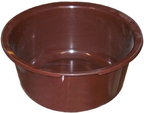 Plastično korito 42 cm rjavo