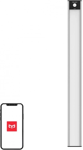 Yeelight closet light 40 cm, silver, 2700 K