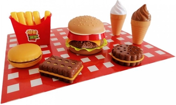 Set di Cibo Fast Food