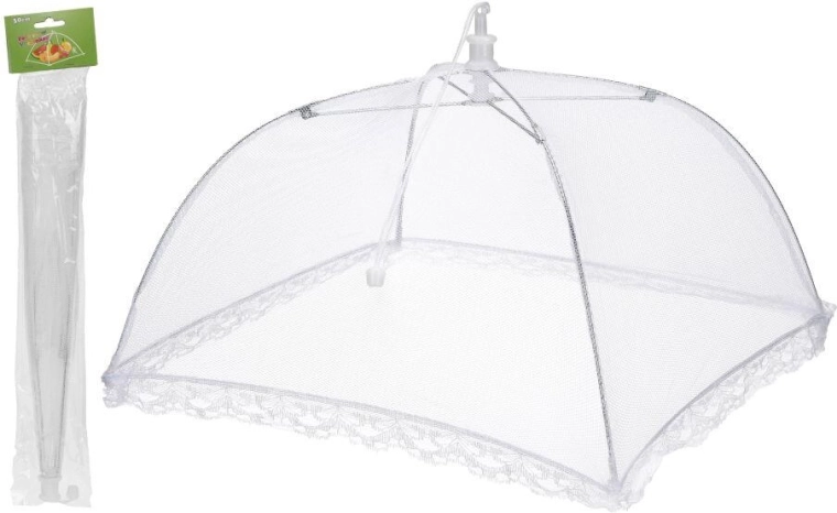 Couvercle pliable pour aliments 30 cm – blanc